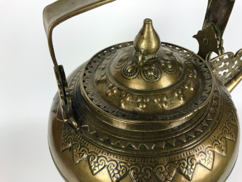 A Cast Brass Islamic Hand Washing Kettle Malay People, Sumatra Late