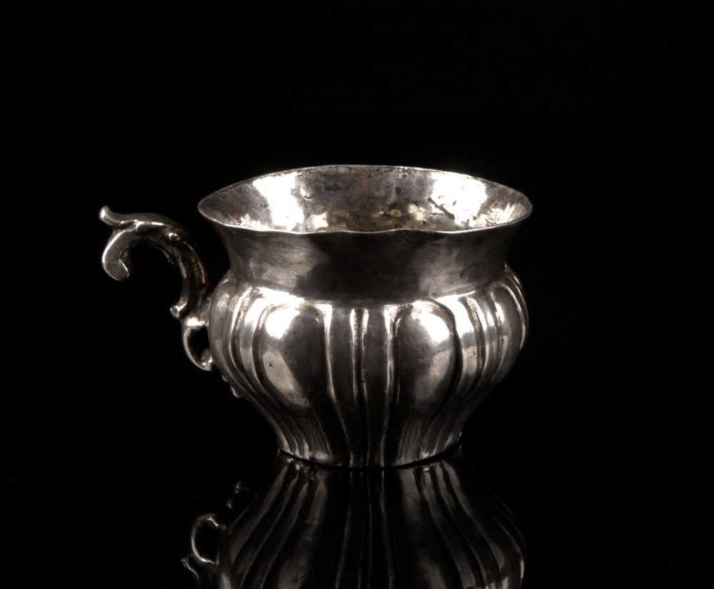 a small 18th c south american spanish colonial silver cup