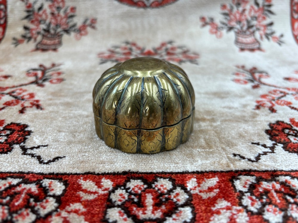 a mughal cast brass betel box deccan india mid 18th century