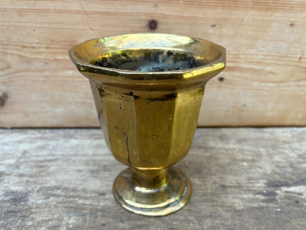 a george ii cast copper alloy apothecary mortar english circa 1710