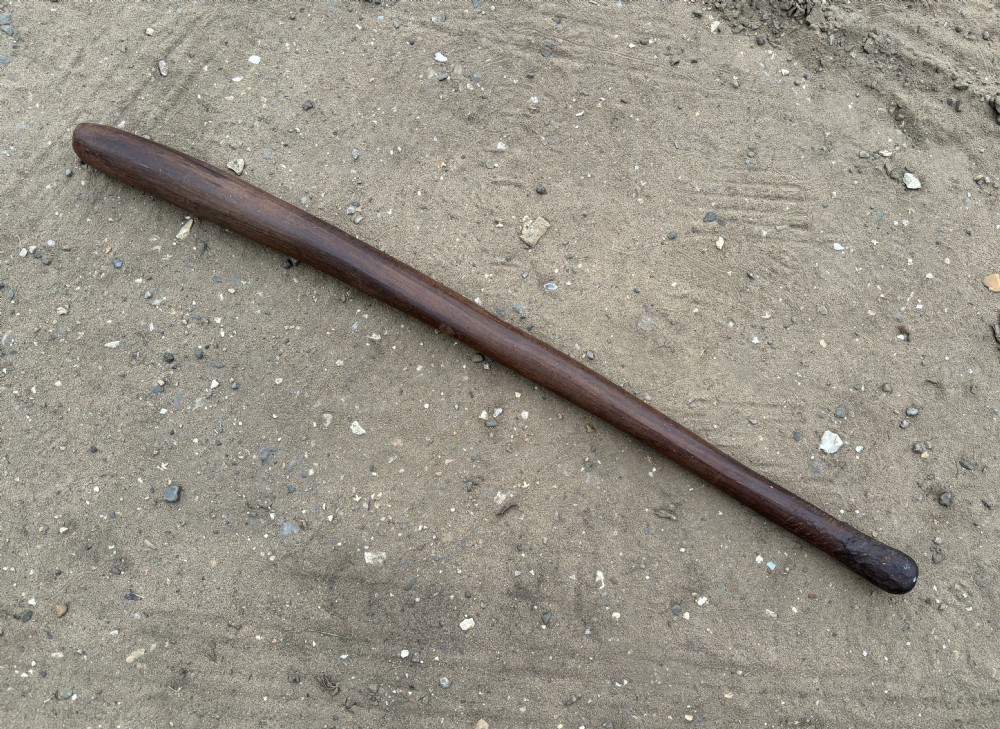 a native australian carved hardwood 'waddy' club central desert australia early mid 20th century
