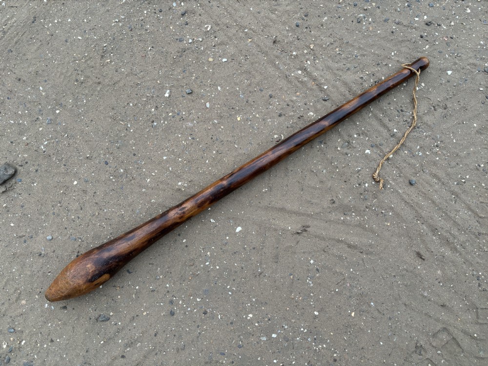 a native australian carved hardwood 'waddy' club central australia early mid 19th century